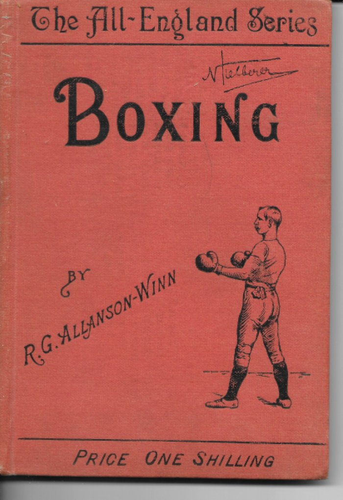 R. G. Allanson-Winn (Rowland George Allanson-Winn, 5-й барон Хедли Boxing.