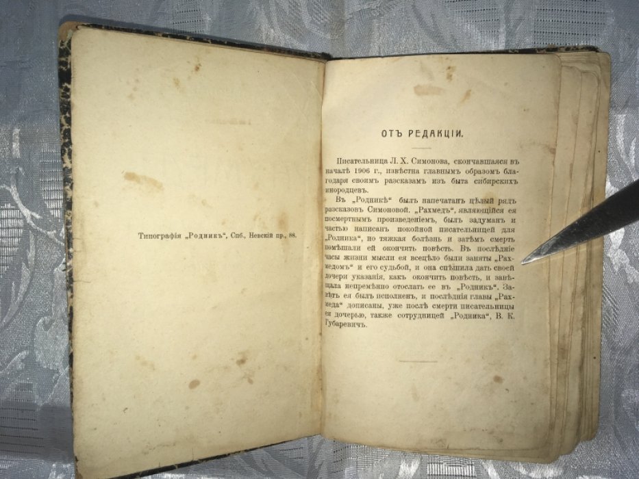 Симонова Л. Рахмед. Повесть из сартовской жизни. В двух частях.