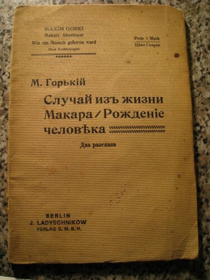 Горький М. Случай из жизни Макара. Рождение человека.