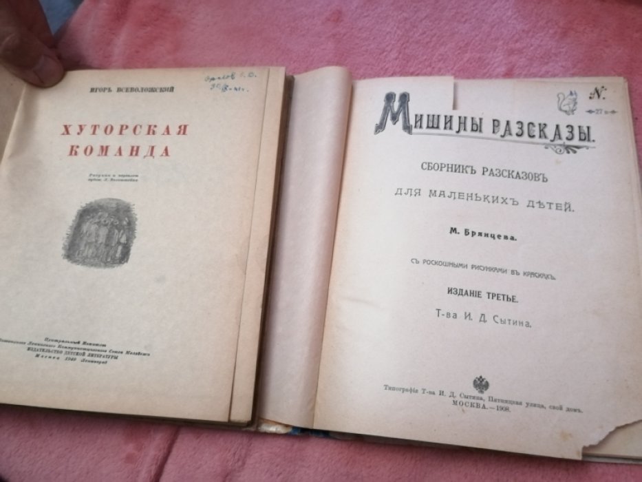 Брянцева М. Мишины рассказы: Сборник рассказов для маленьких детей.