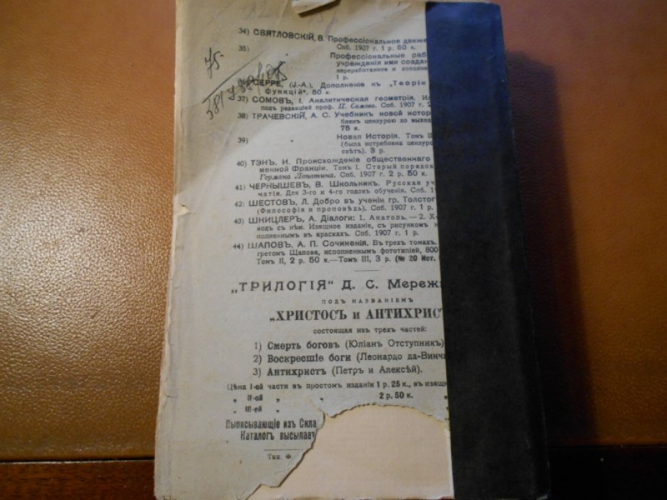Антон Крайний (Гиппиус З.) Литературный дневник (1899—1907).