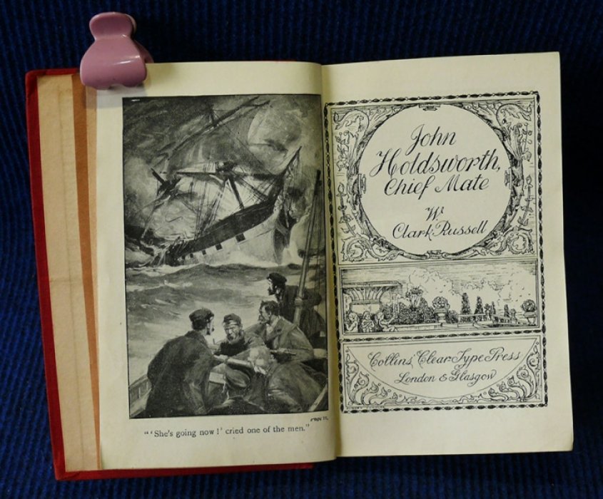 Russell Clark. John Holdsworth Chief Mate. (Джон Холдсворс старший помощник.)