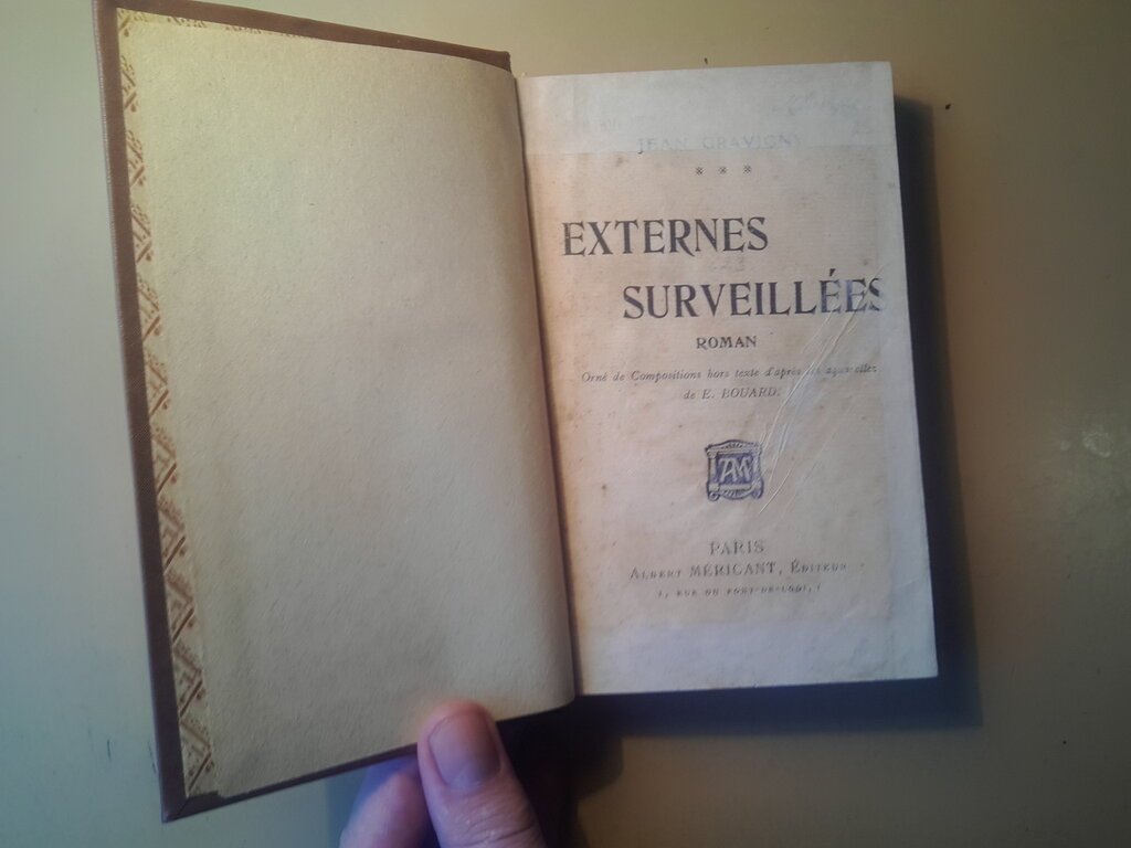 Jean Gravigny. Externes Surveillees.