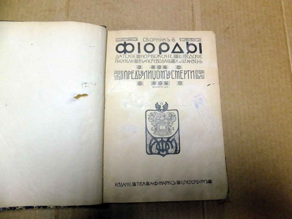 Фиорды. Сборник 6. Пред лицом смерти.
