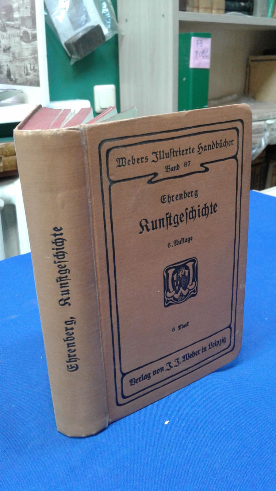 Ehrenberg G. Handbuch der Runstgeschichte. (Настольная книга по истории искусства)