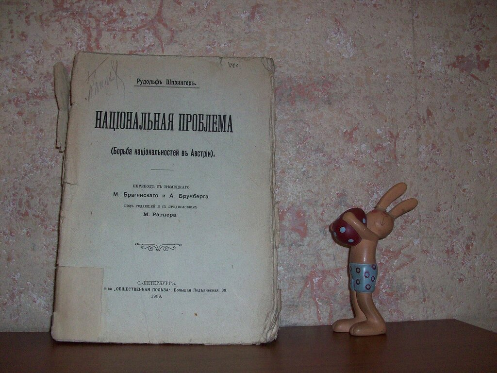 Шпрингер Рудольф. Национальная проблема (Борьба национальностей в Австрии).