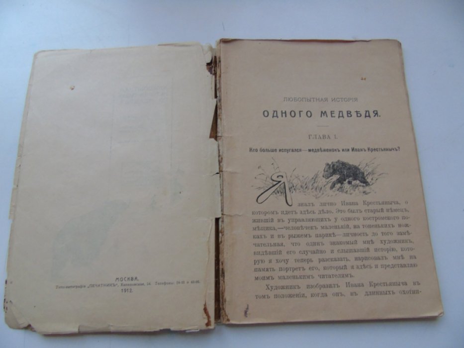 Голицынский А. Любопытная история одного медведя.