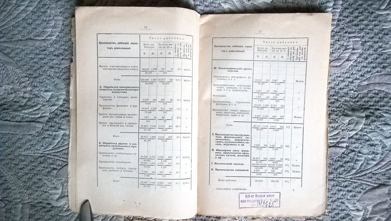 Тиц Б. Ремесленное ученичество и Закон 15-го ноября 1906 года.