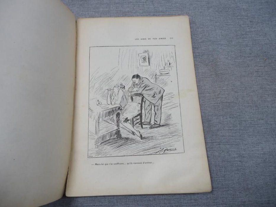 Форен Жан-Луи Forain Jean-Louis. Юмористические рисунки.