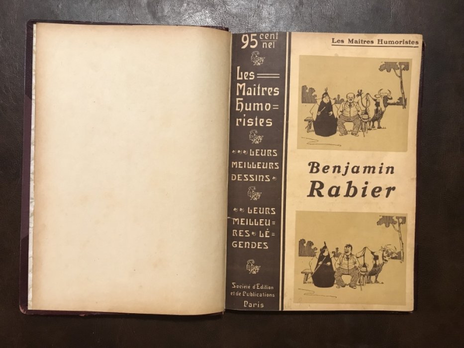Benjamin Rabier Les Maitres Humoristes.