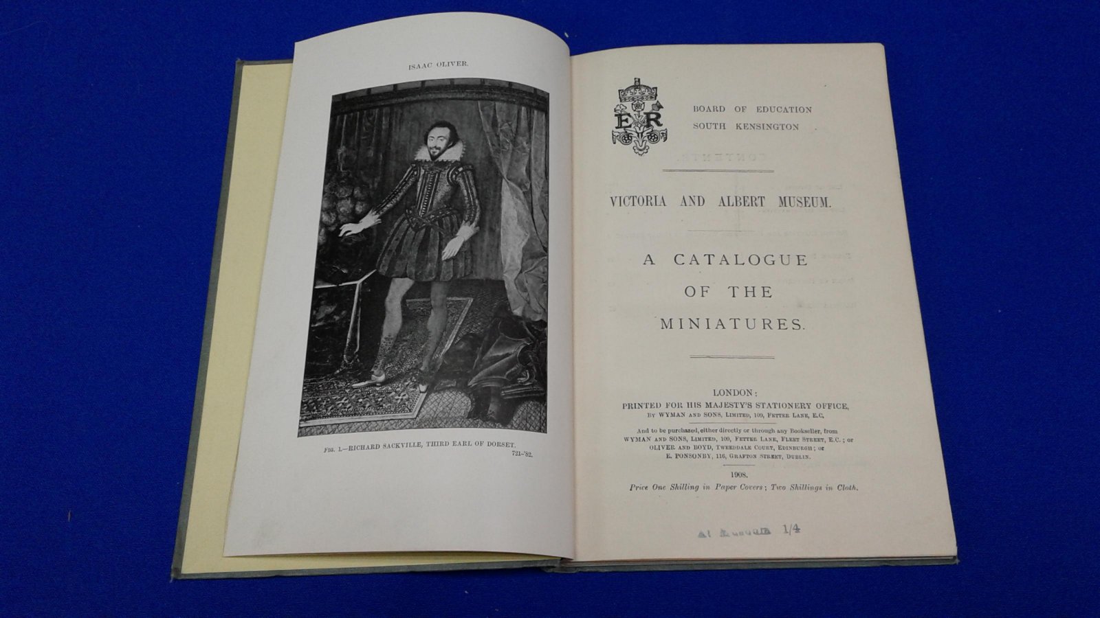 Victoria and Albert Museum. A Catalogue of the Miniatures.