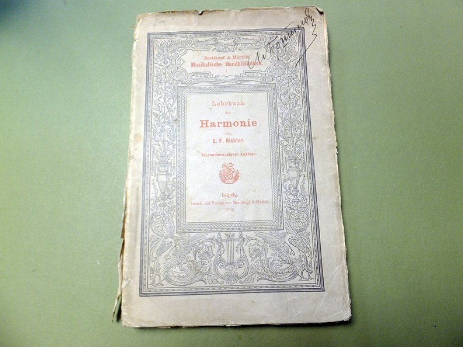 Рихтер Е.Ф. (Richter E.F.) Учебник гармонии. (Lehrbuch der harmonie)
