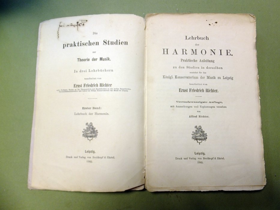 Рихтер Е.Ф. (Richter E.F.) Учебник гармонии. (Lehrbuch der harmonie)