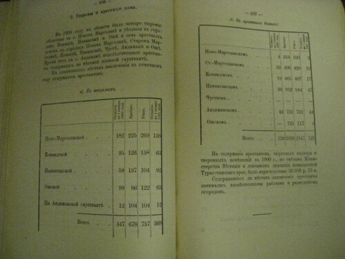 Обзор Ферганской области за 1900 год.
