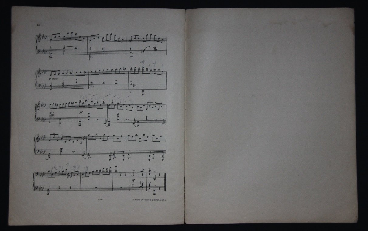 Лядов, Анатолий. Вариации для фортепиано (Ор. 51). Ноты.