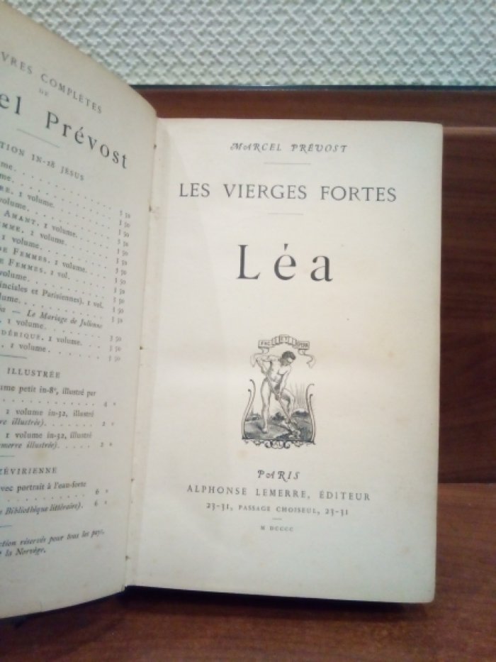Marcel Prevost (Марсель Прево). Les vierges fortes- LEA (Сильные девы).