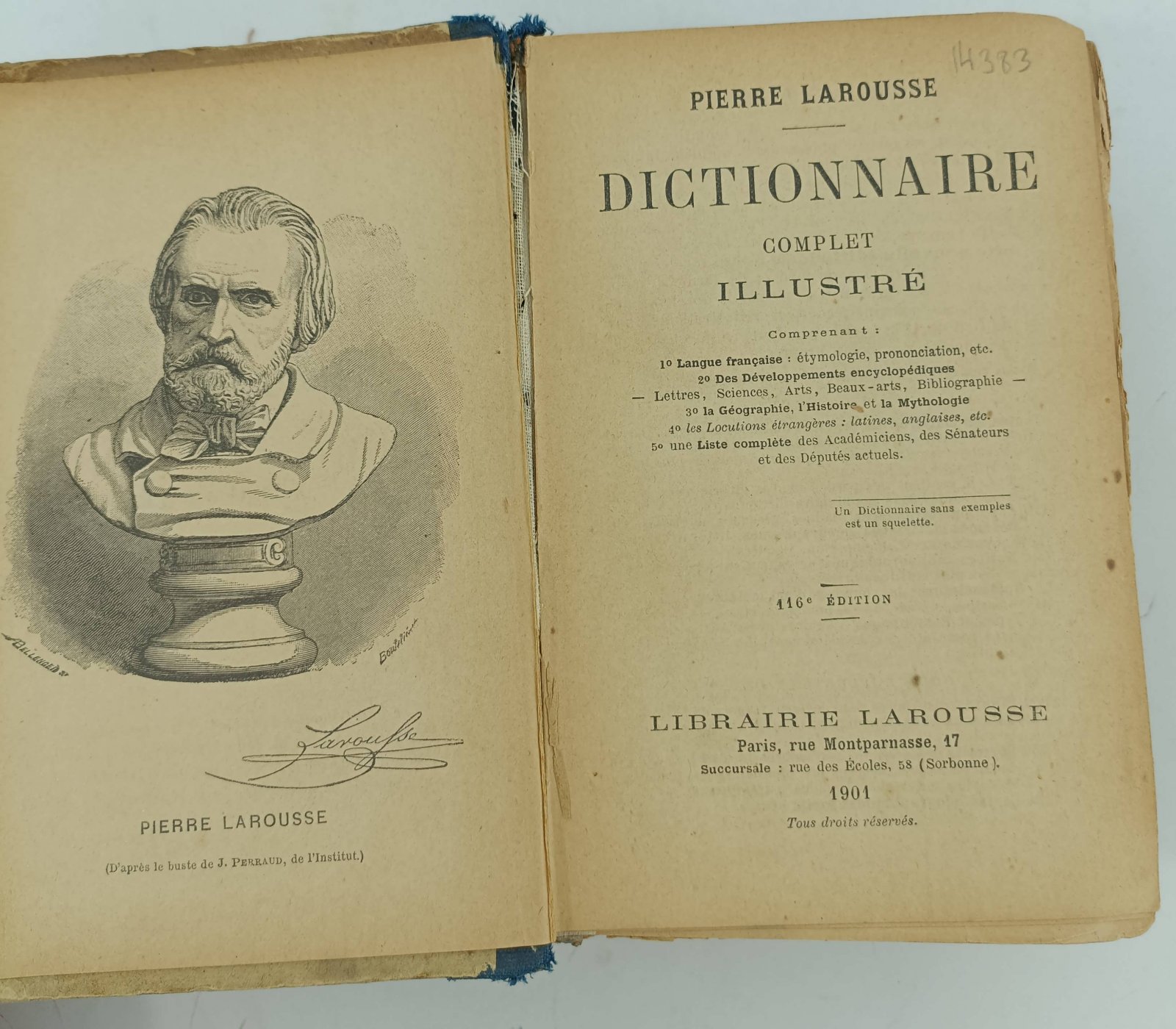 Larousse, Pierre (Ларусс, Пьер). Dictionnaire complet illustr?.