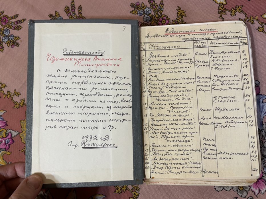 Конволют. Ноты.