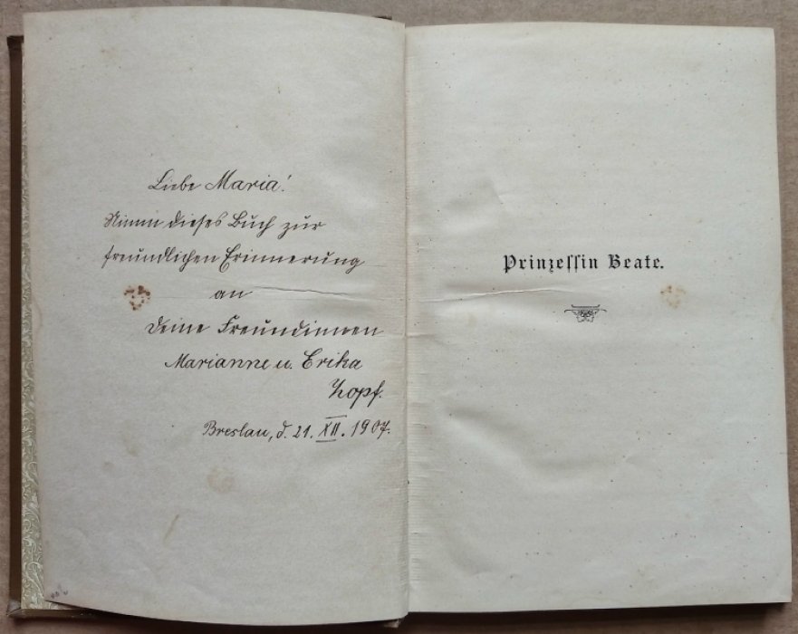Fanny Stockert./ Фанни Штеккерт.  Prinzessin Beate./ Принцесса Беате.