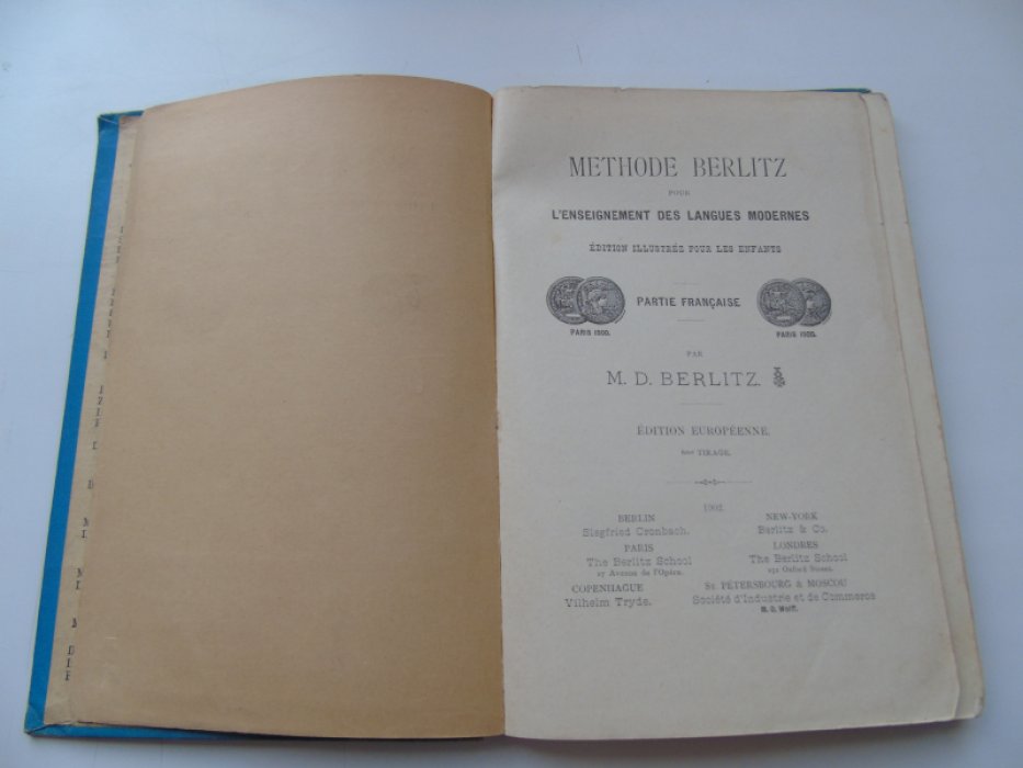 Berlitz M. Methode Berlitz edition illustree pour les enfants.