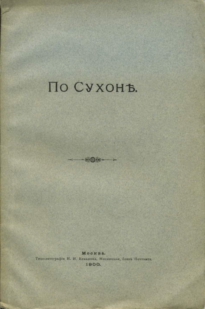Шереметев С. По Сухоне.