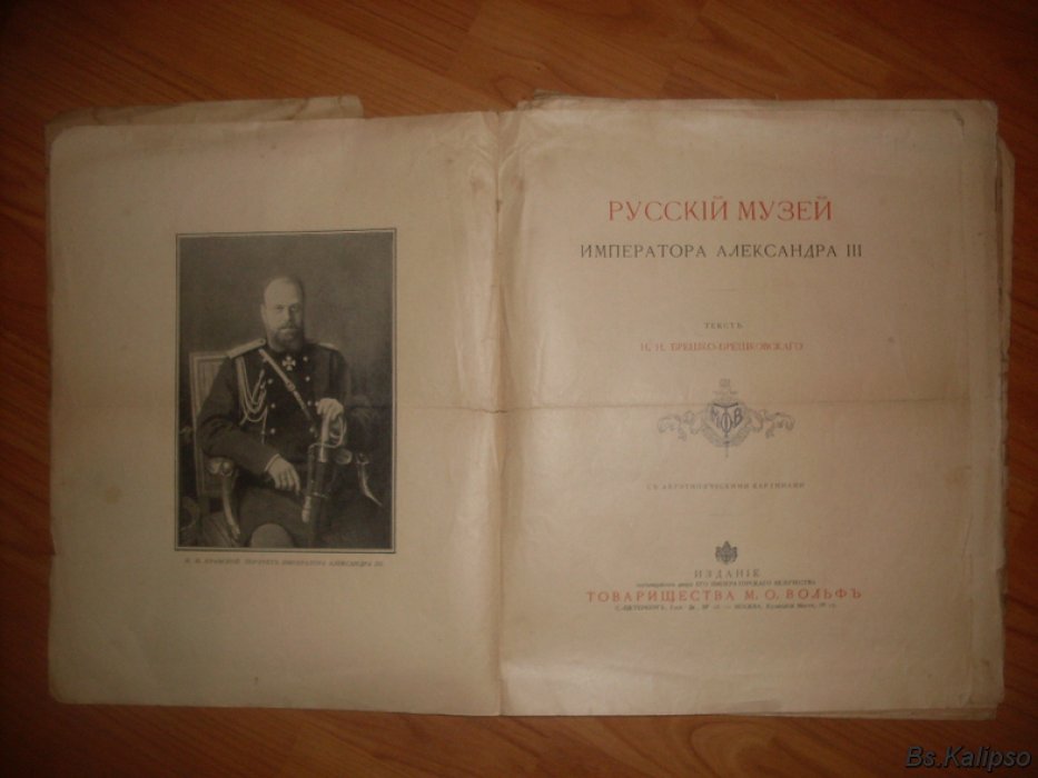 Русский музей Императора Александра III: С автотипическими картинами / Текст Н.Н. Брешко-Брешковского