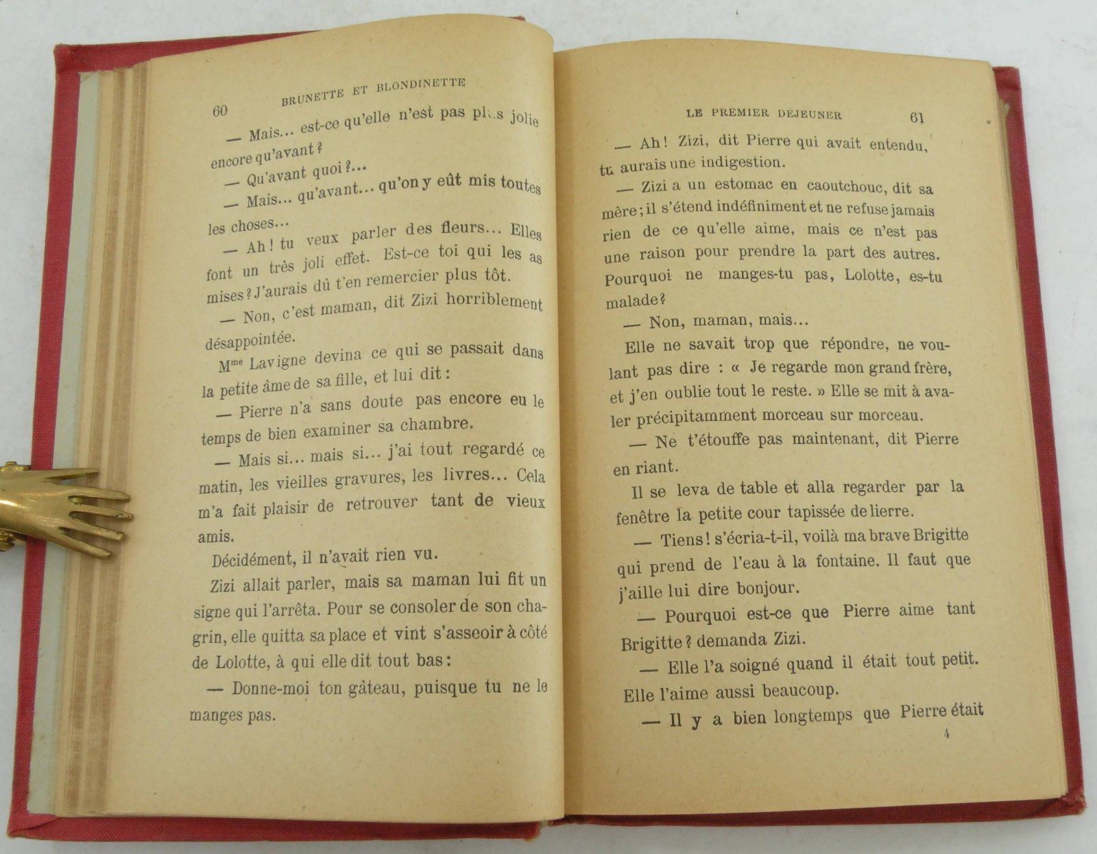 E. de Pressens? (Е. де Прессенсе) Brunette et Blondinette. на фрнц. яз. (Брюнетка и блондинка.)