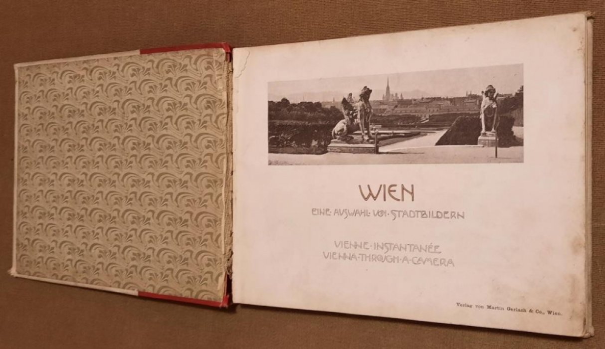 Gerlach, Martin. Wien - eine Auswahl von Stadtbildern.Vienne instantan?e.Vienna through a camera