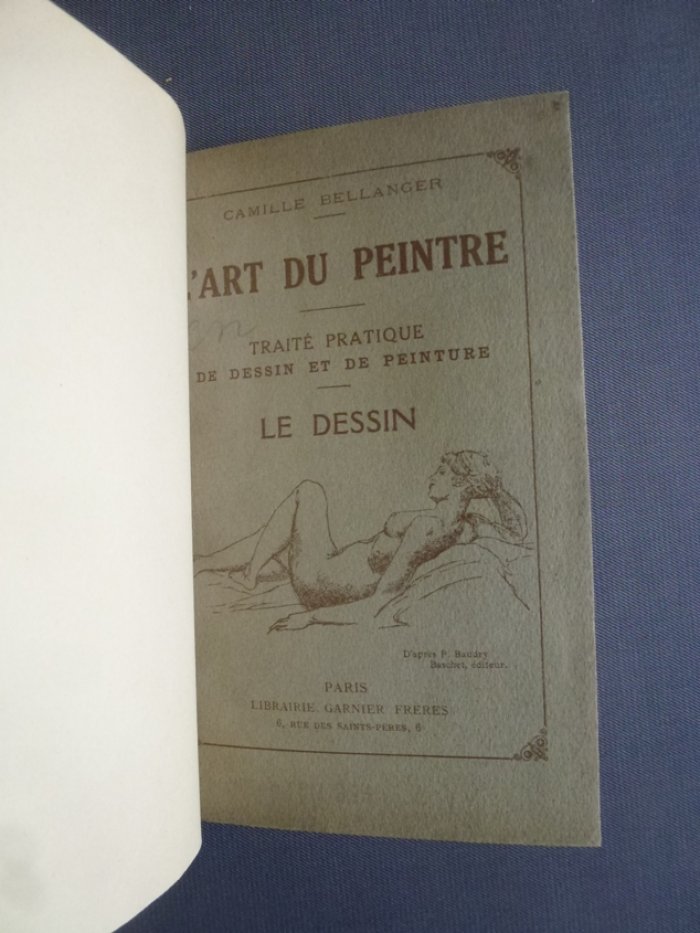 Bellanger Camille. L`art du peintre.
