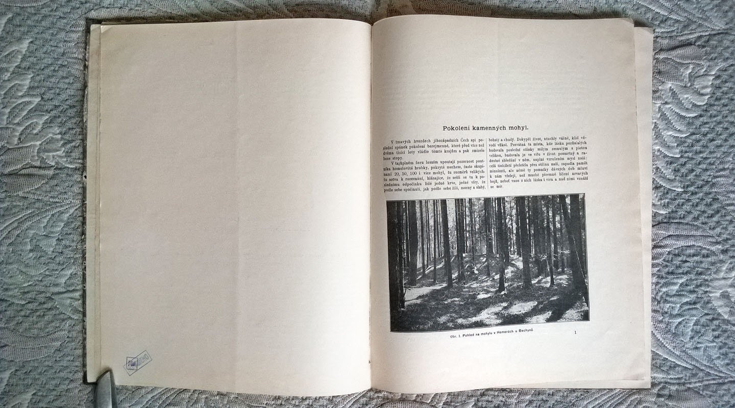 Josef Ladislav Pic. Доисторическая Чехия (Богемия) (Cechy predhistoricke): Том 2. Поколение каменных курганов (Pokoleni kamennych mohyl).