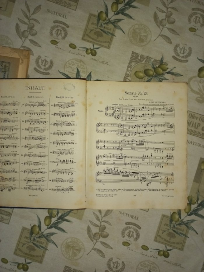 Бетховен Людвиг ван. Сонаты для фортепиано в трех частях. Часть 3 - Сонаты №№ 23 - 32