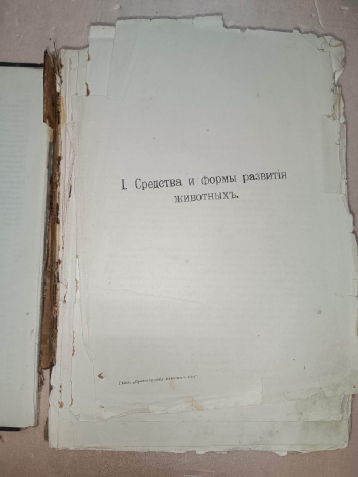 Гааке В. Происхождение животного мира.