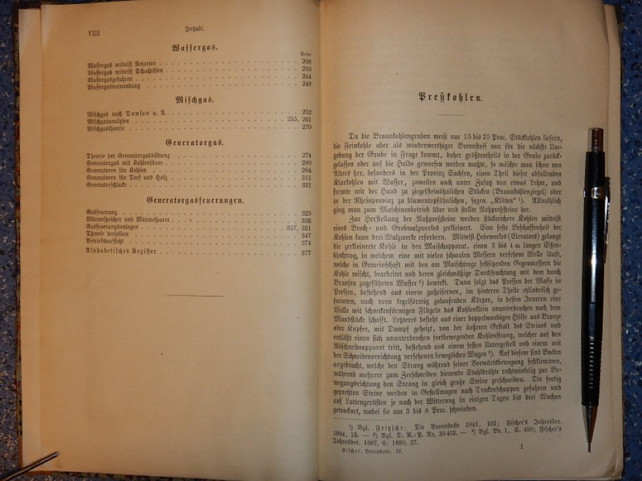 Fischer F. Der chemische Technologie der Brennstoffe. Химические технологии горючих веществ.
