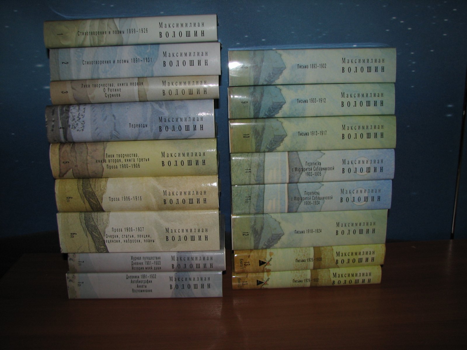 Собрание сочинений Максимилиана Волошина. Полный комплект (13 томов, 17 книг)