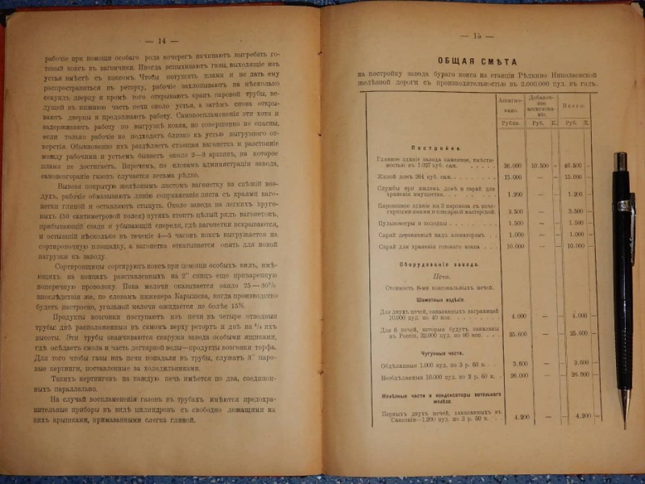 Митинский А.Н. О торфяном коксе.