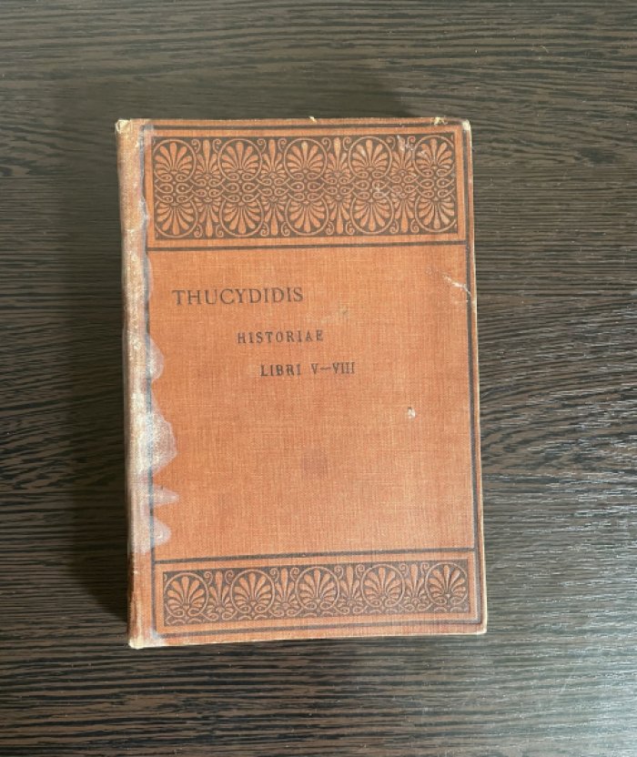 Thucydidis (Фукидид). Historiae. Libri V - VIII. (на древнегреческом языке).