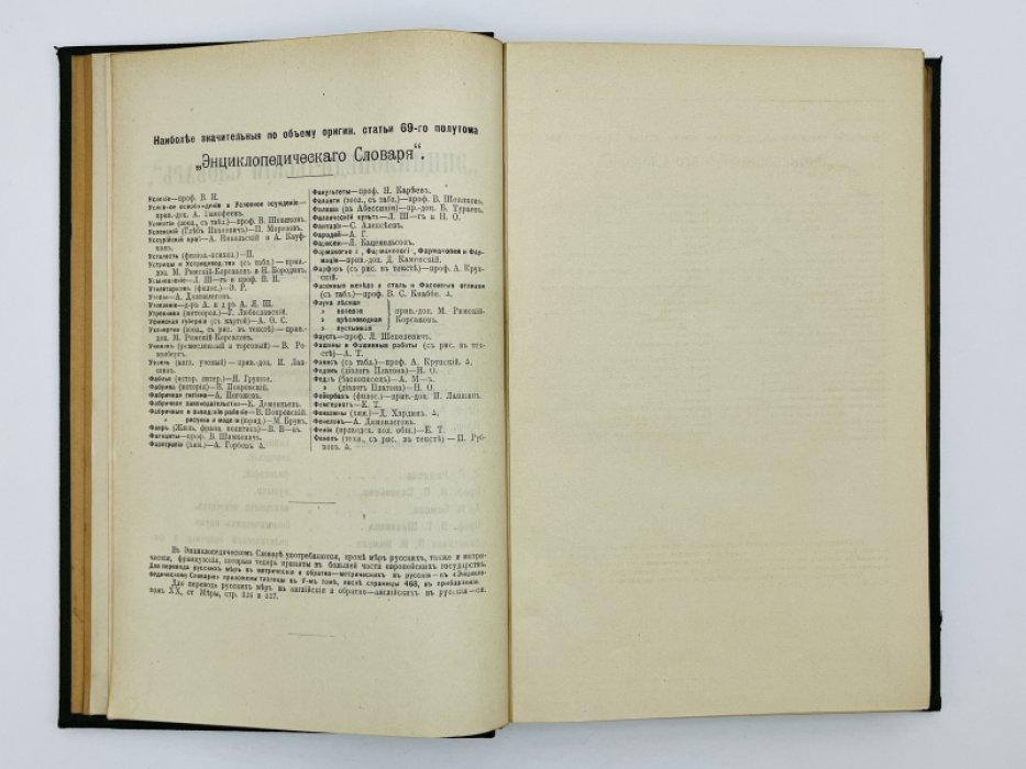 Брокгауз Ф.А., Ефрон И.А. Энциклопедический словарь. Том XXXV (полутом 69). Усинскiй пограничный округъ - Фенолъ