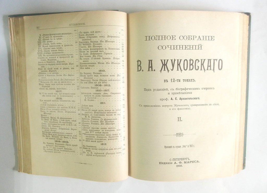 Жуковский, В.А. Полное собрание сочинений.