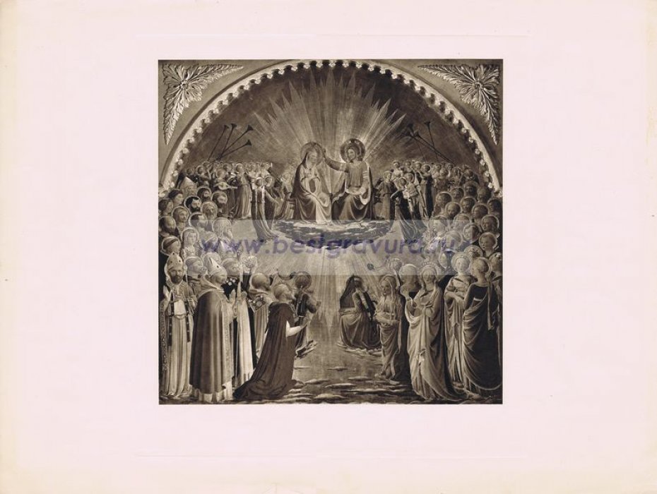 Фра Беато Анджелико (Pietro, Guido di). Коронация Девы Марии.