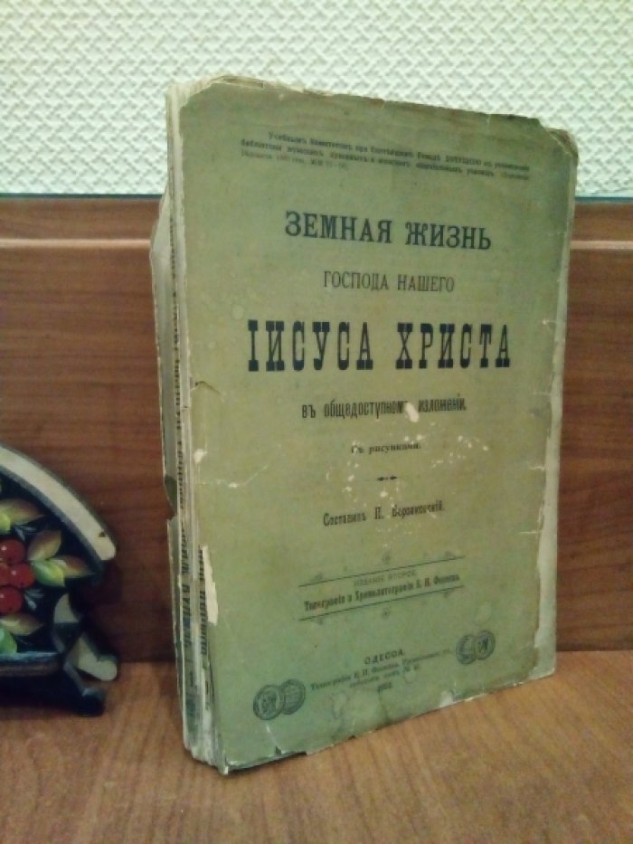 Борзаковский П. Земная жизнь господа нашего Иисуса Христа в общедоступном изложении.
