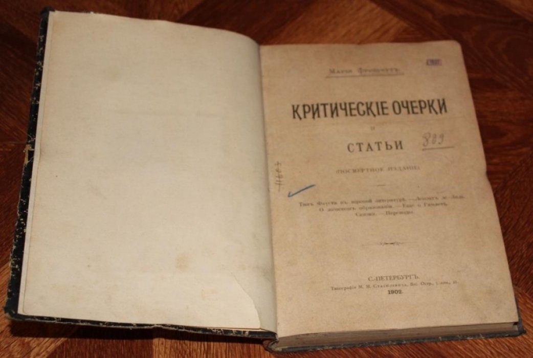 Фришмут Мария. Критические очерки и статьи (посмертное издание).