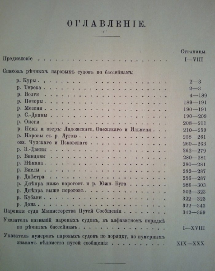 Список речных паровых судов Европейской России по переписи 1900 года. Выпуск четвертый