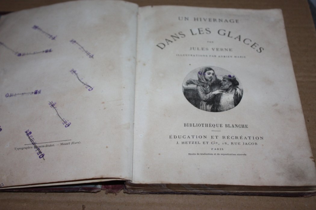 Jules Verne. Un Hivernage dans les glaces.