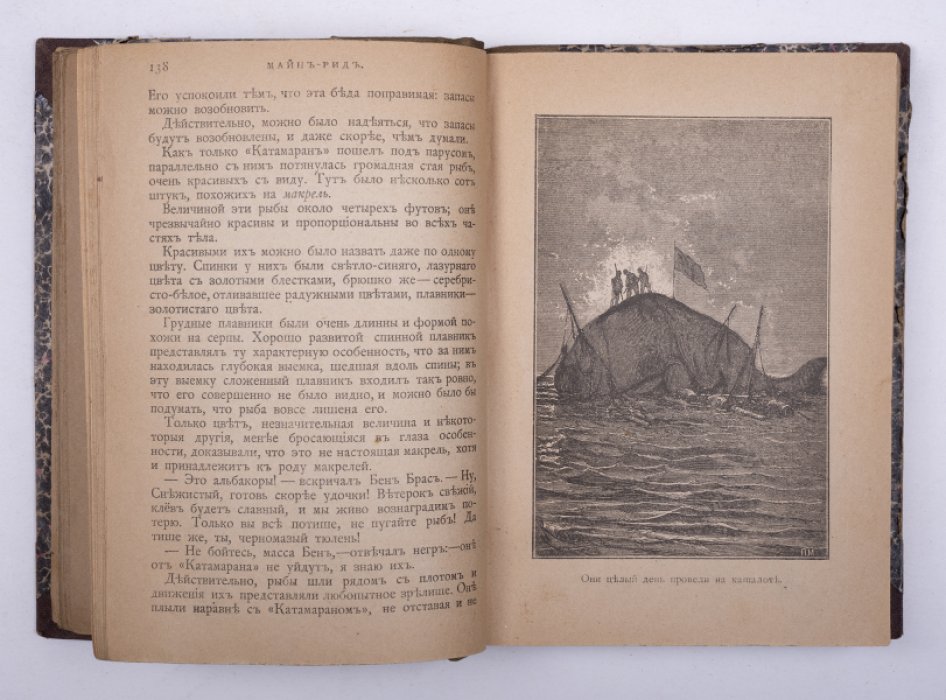 Майн Рид. Конволют: 1) Приключения юнги Вильяма. М., 1896: 2) Морской волк. М., 1895.