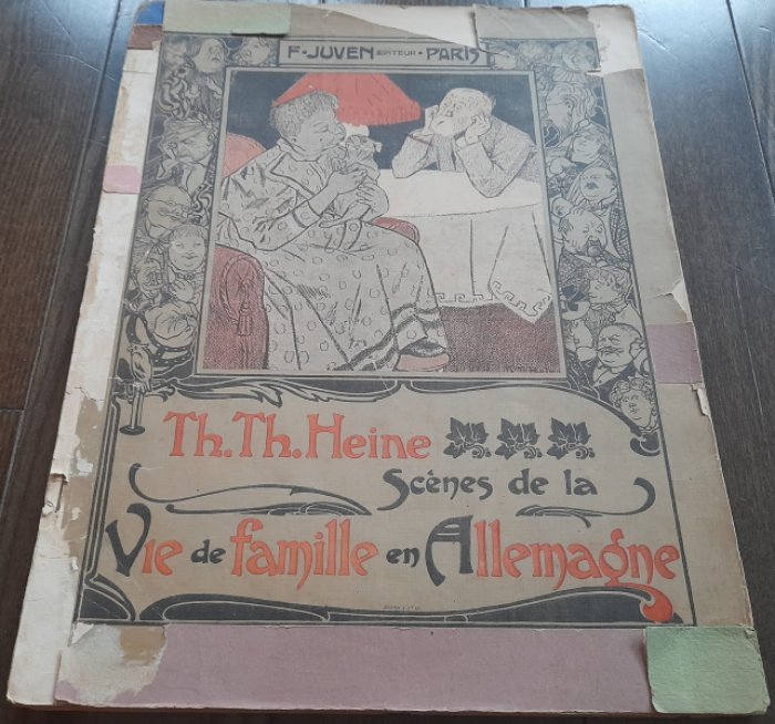 Гейне Т.Т. Scenes de la Vie de Famille en Allemagne.( Сцены из семейной жизни в Германии).