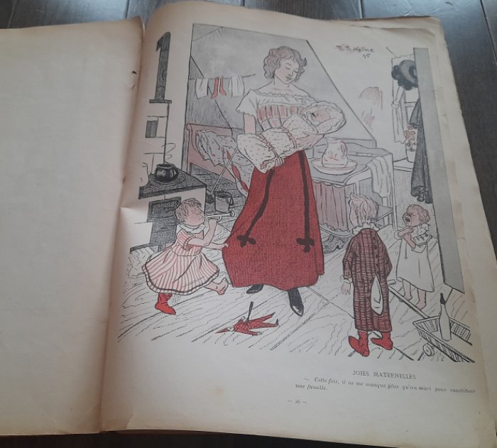 Гейне Т.Т. Scenes de la Vie de Famille en Allemagne.( Сцены из семейной жизни в Германии).