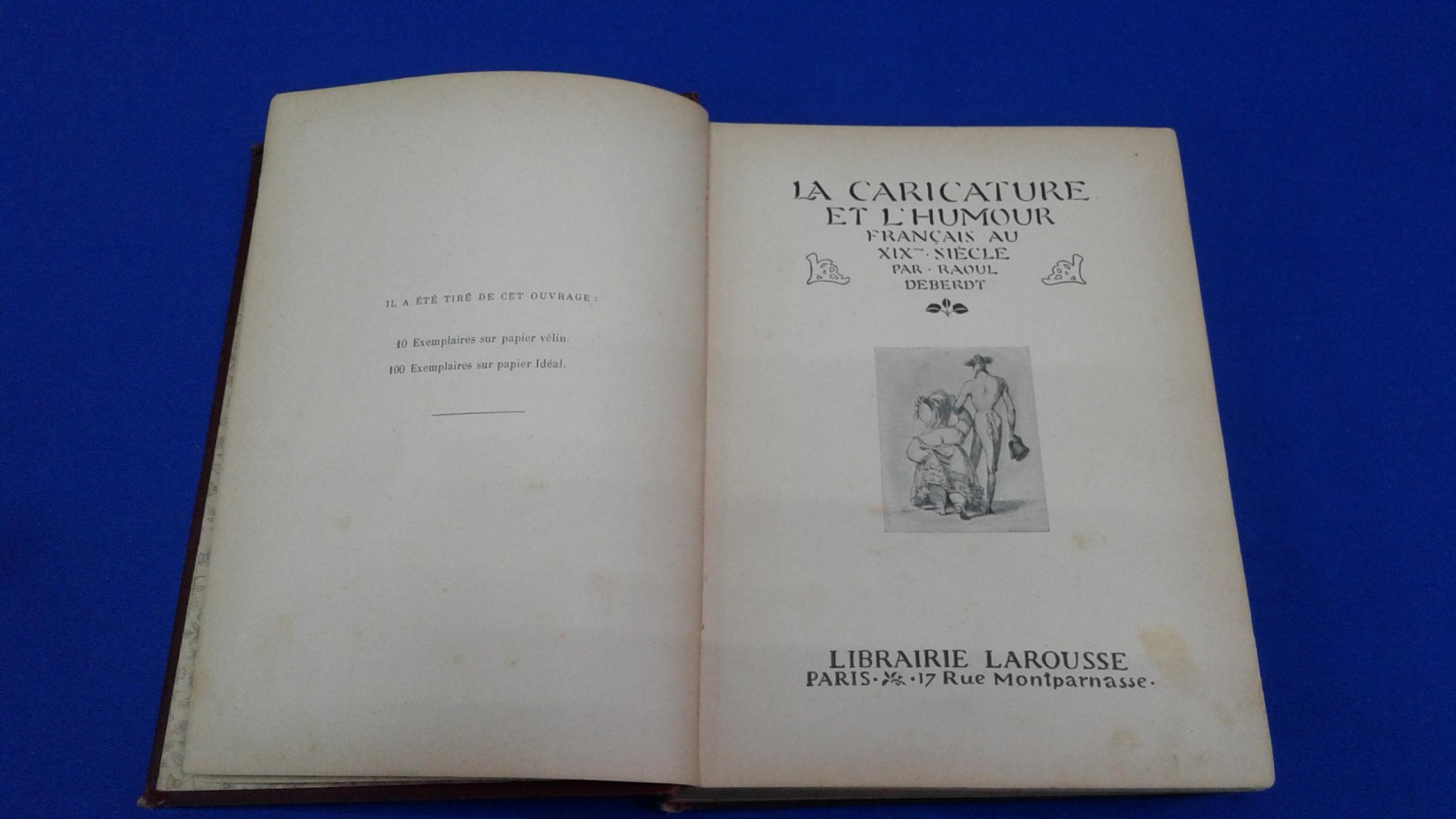 Deberdt R. La caricature et lhumour francais au XIX-me siecle. Французская карикатура и юмор в XIX веке.