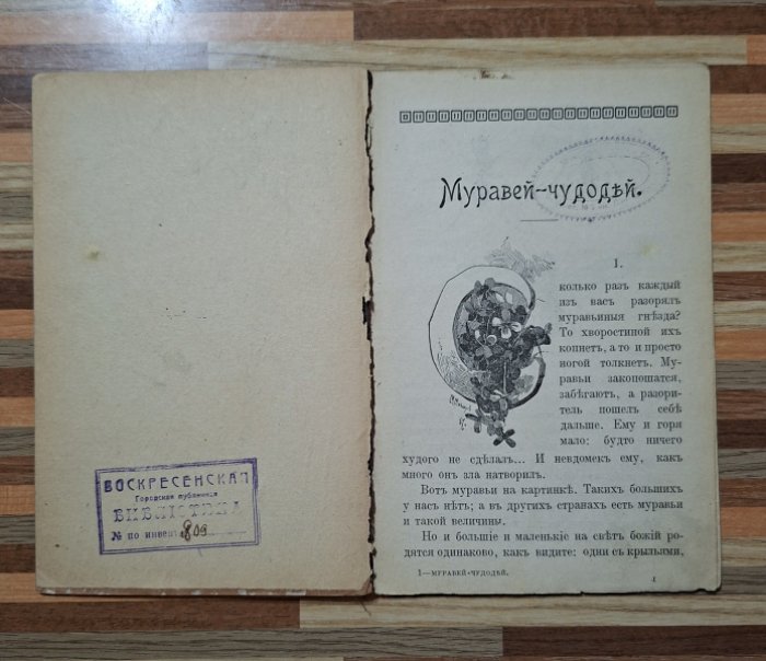 Слепцова М. Муравей - чудодей.