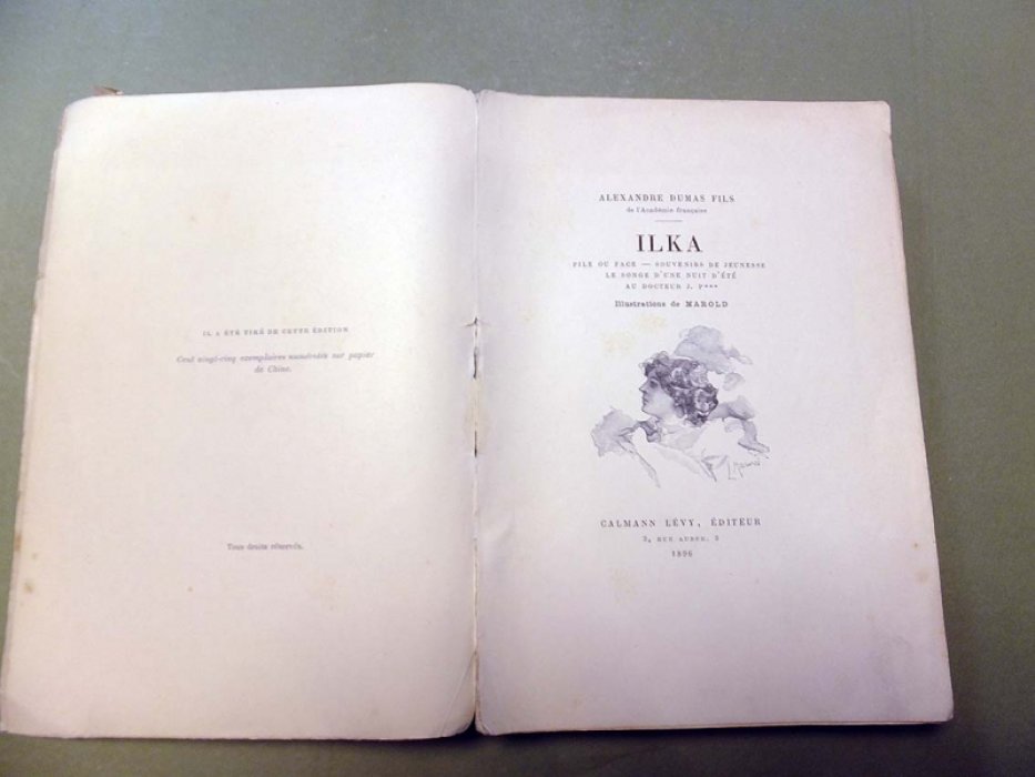 Дюма А. сын. (A. Dumas) Ilka.