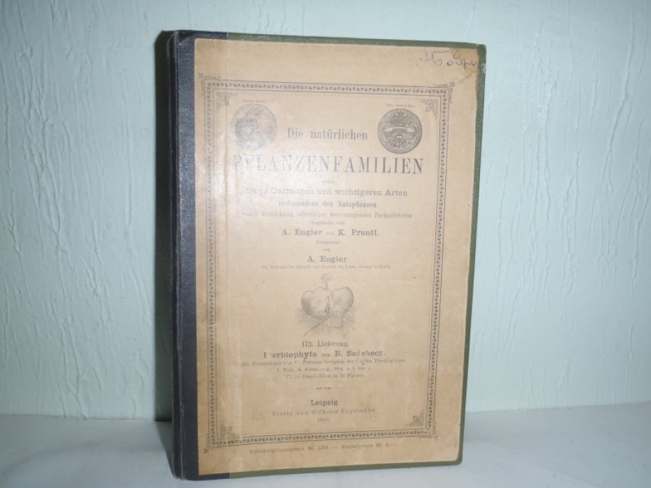 Engler A., Prantl K. ( Энглер А., Прантль К.) Die naturlichen. Pflanzenfamilien. (Натуральные. Семейства растений)